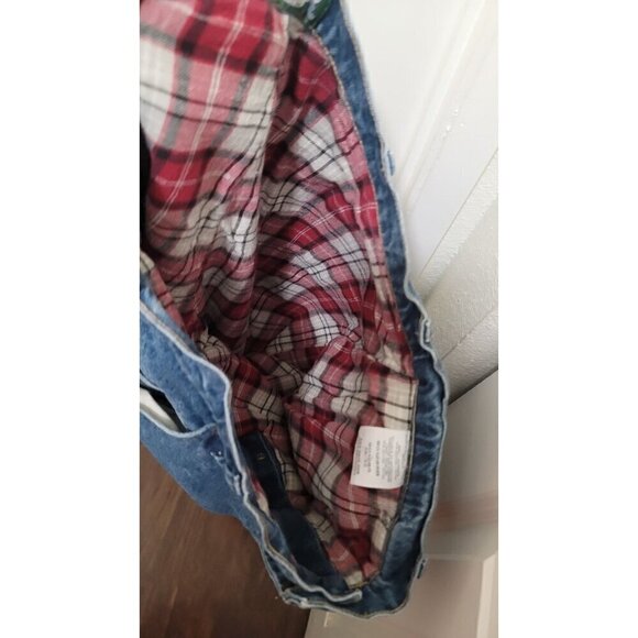 CABELAS DENIM BLUE  FLEECE-LINED PANTS SIZE 38X32 - Picture 10 of 10